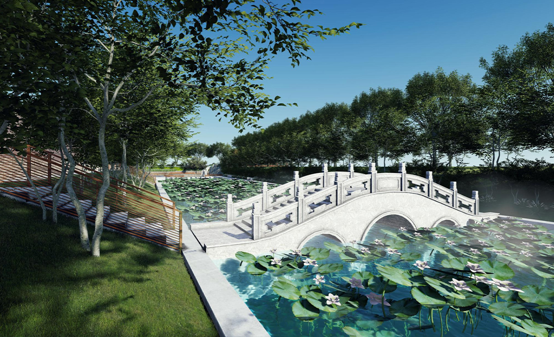 普集街道橋子村美麗村莊