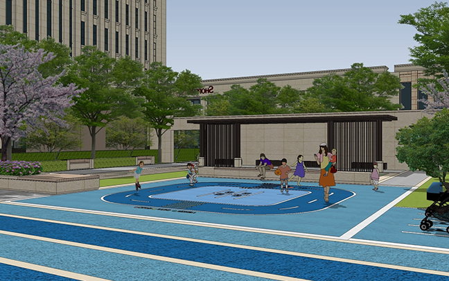 曹各莊中鐵諾德彩園景觀設(shè)計(jì)