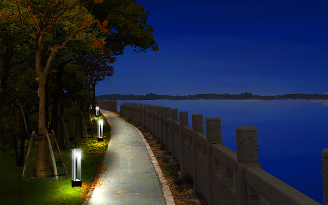 聊城金牛湖景觀亮化工程