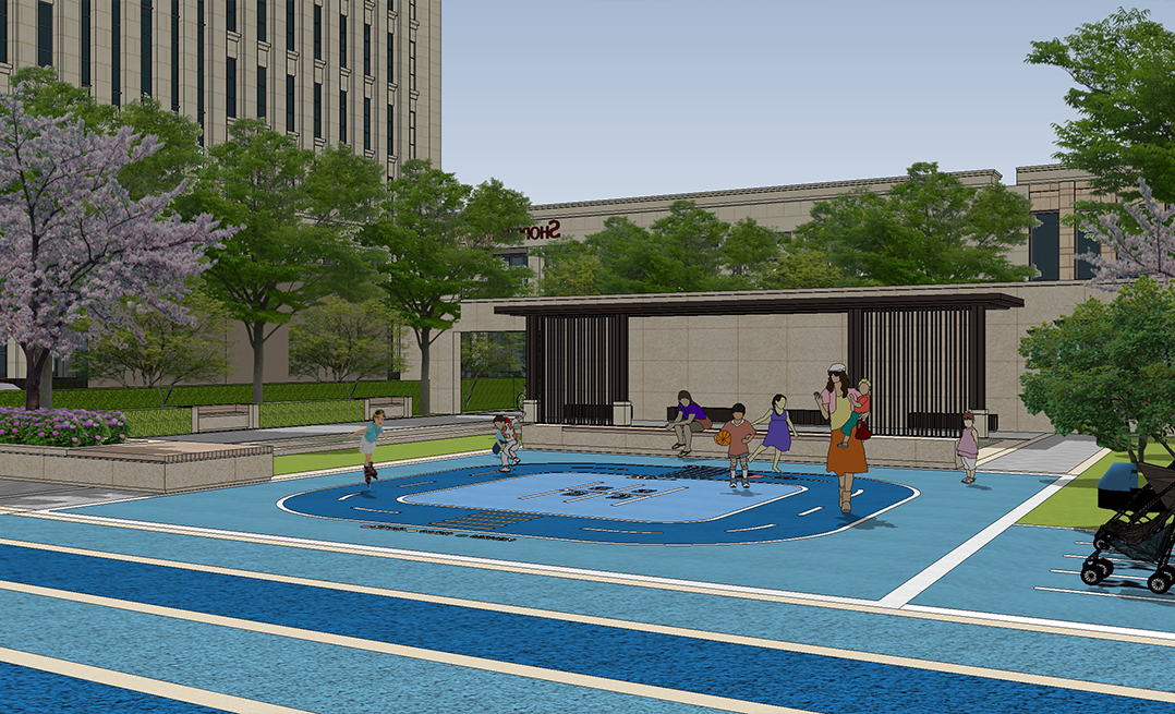 曹各莊中鐵諾德彩園景觀設(shè)計(jì)