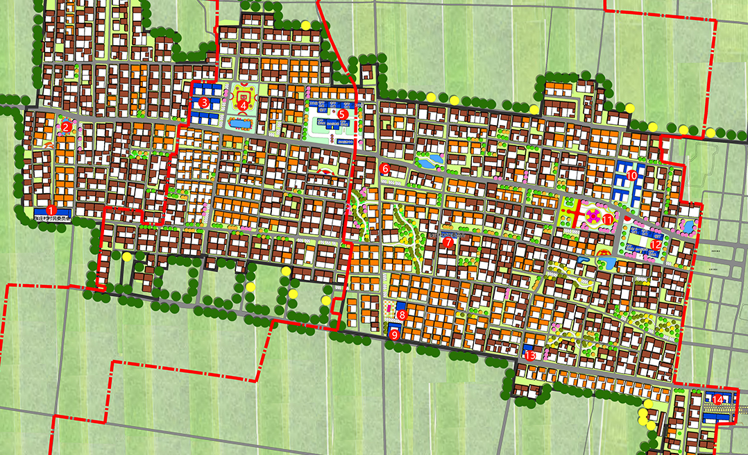 微山縣傅村街道楊樓管區(qū)村莊規(guī)劃